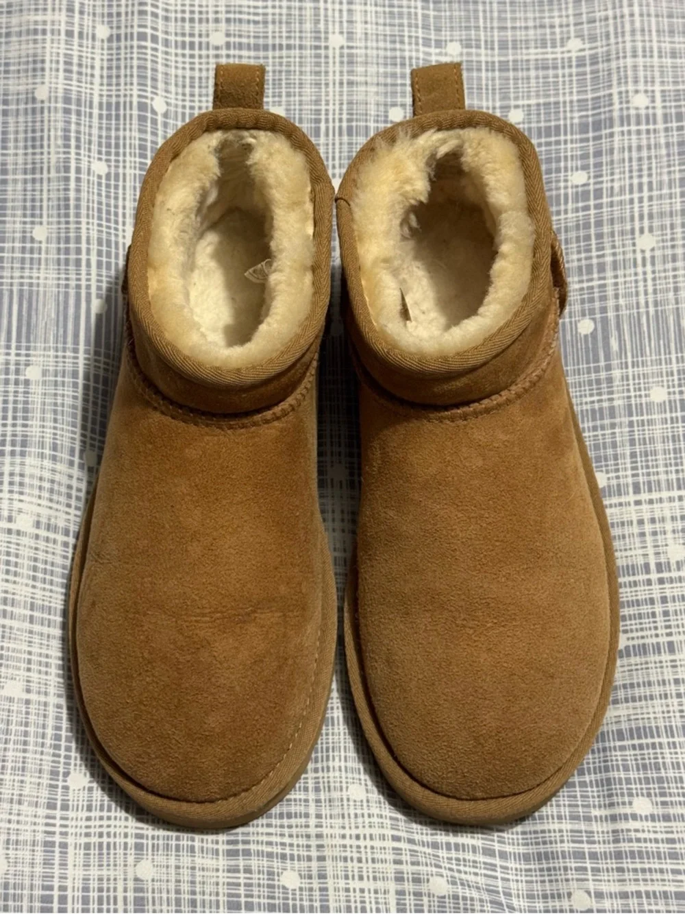 Ugg Classic Ultra Mini Boots Chestnut Size 8 GUC! - Picture 2 of 15